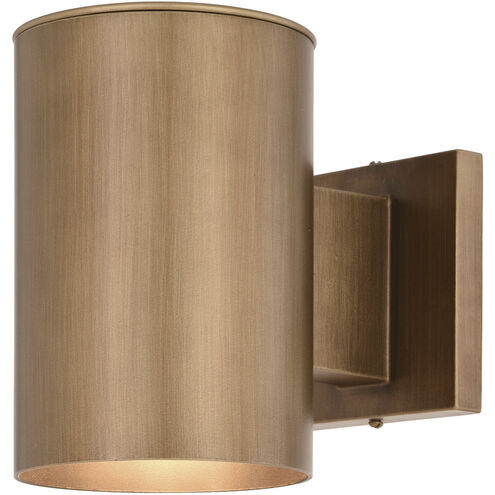 Chiasso LED 7.25 inch Warm Brass Outdoor Wall in 1