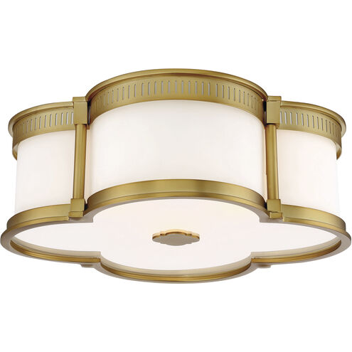 ML LED 16 inch Liberty Gold Flush Mount Ceiling Light