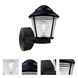 3100 Series 1 Light 12 inch Black Outdoor Sconce, Costaluz