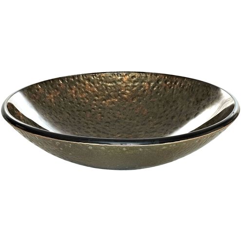 Reflex Metallic Green Sink in Green and Gold Storm