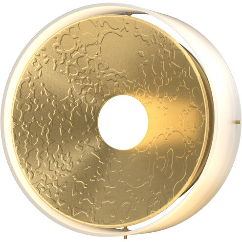 Oculus 4 Light 11.5 inch Modern Brass Sconce Wall Light