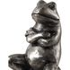 Daydreaming Bird 3.75 inch Antiqued Silver Bookends, Set of 2