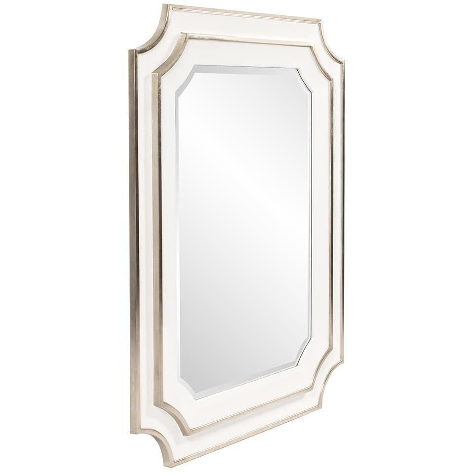 Dante 48 X 36 inch White Wall Mirror