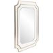 Dante 48 X 36 inch White Wall Mirror