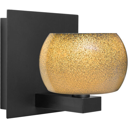 Keno 1 Light 5.5 inch Black Vanity Light Wall Light