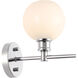 Collier 1 Light 6 inch Chrome Wall sconce Wall Light