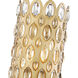 Dealey 2 Light 6.75 inch Heirloom Brass Wall Sconce Wall Light