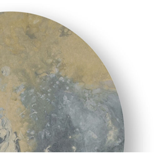 Tidal Blue and Beige Wall Sculpture