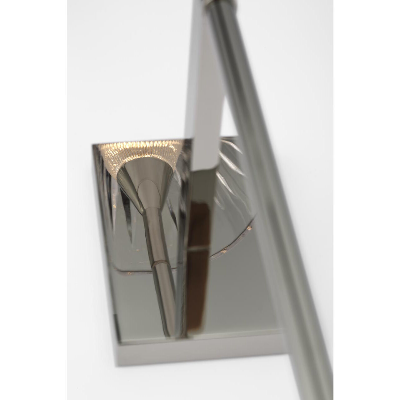 Waterford Blaze Tail Sconce Wall Light in Polished Nickel