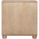 Scottie Natural Oak and Dark Bronze 3 Drawer Chest