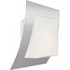 Axis 1 Light Silver ADA Wall Sconce Wall Light