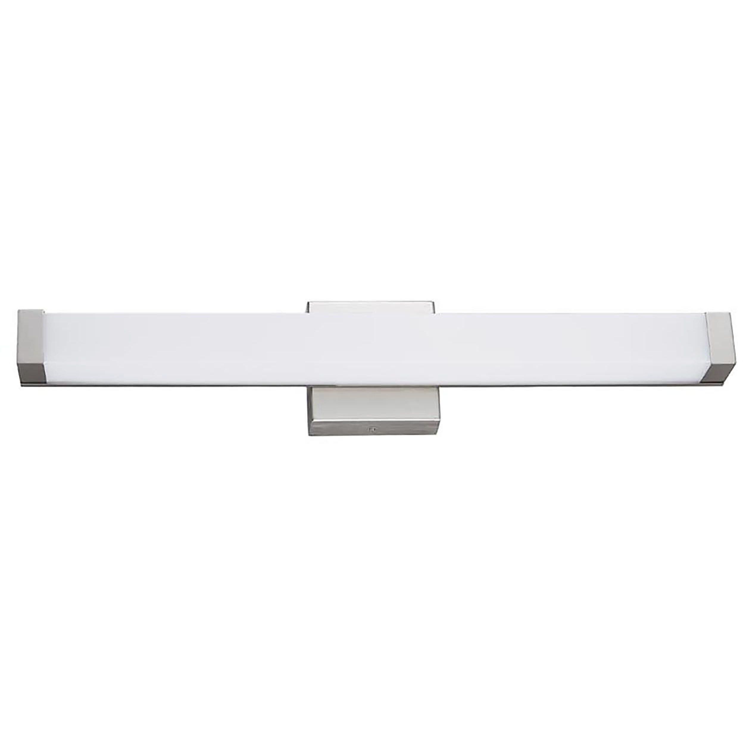 Acryluxe Collection - Mio 1 Light 25.5 inch Brushed Nickel Bath Vanity Light Wall Light