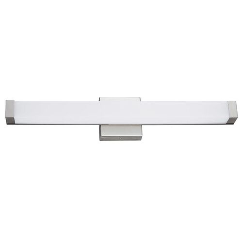 Acryluxe Collection - Mio 1 Light 25.5 inch Brushed Nickel Bath Vanity Light Wall Light