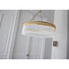 Marie Flanigan Menil LED 34.25 inch Soft Brass Chandelier Ceiling Light, Large