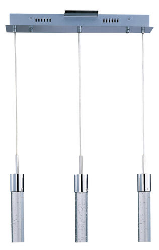 Berwick LED 21 inch Polished Chrome Linear Pendant Ceiling Light