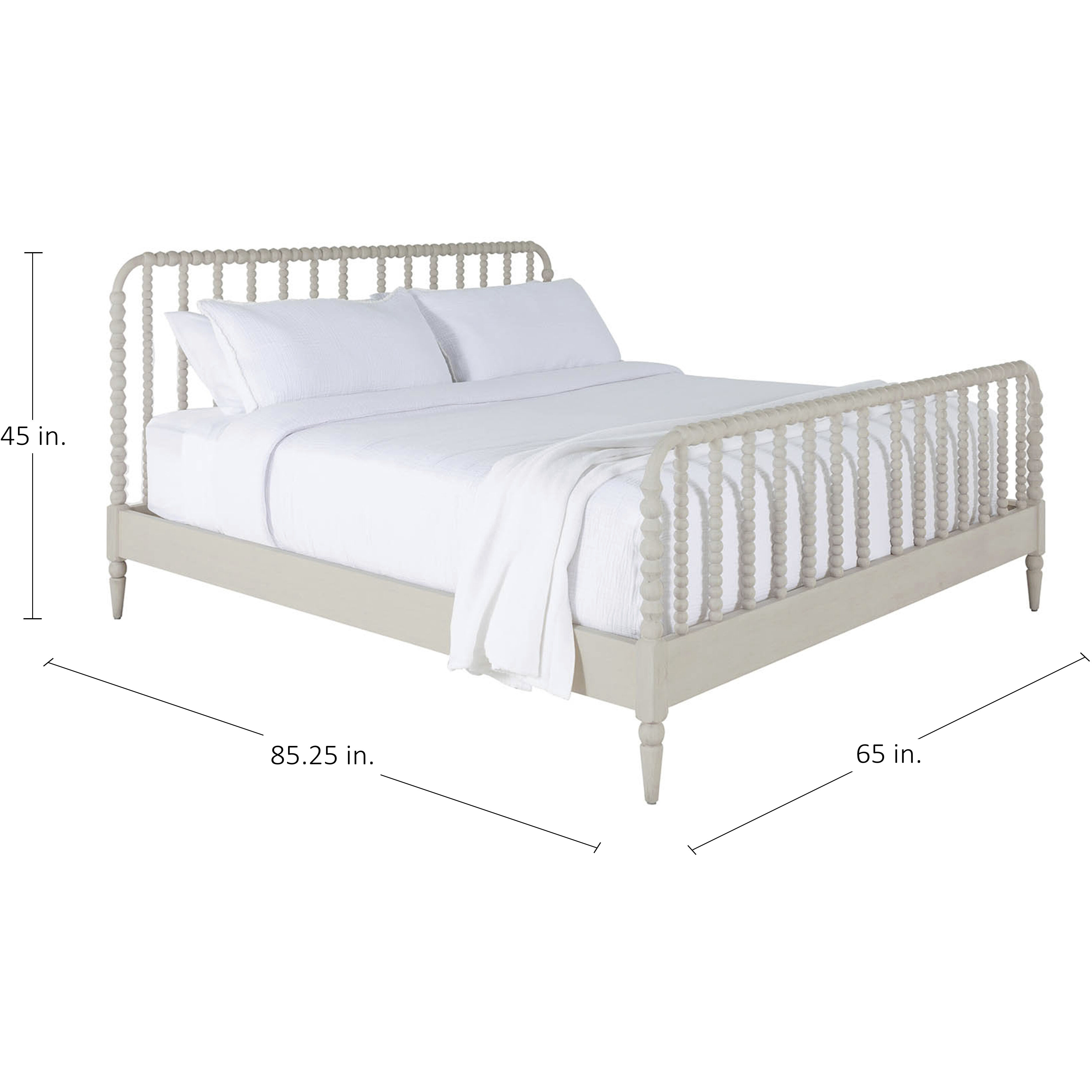 Jennifer Sesame White Bed