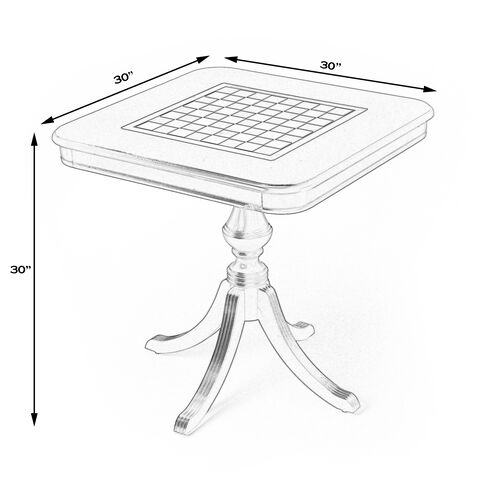 Morphy Game Table in Gray