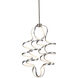 Synergy LED 23.63 inch Antique Silver Chandelier Ceiling Light