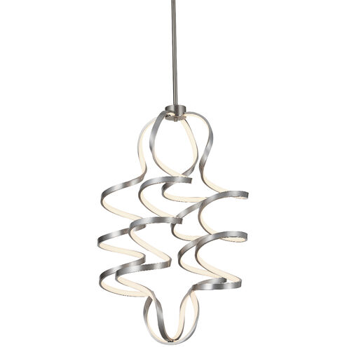 Synergy LED 23.63 inch Antique Silver Chandelier Ceiling Light