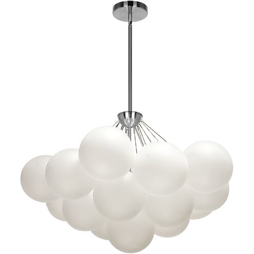 Miles LED 27 inch Polished Chrome Chandelier Ceiling Light
