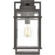 Breckenridge 1 Light 19 inch Matte Black Outdoor Sconce