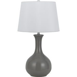 Almeria 29 inch 150 watt Warm Grey Table Lamp Portable Light