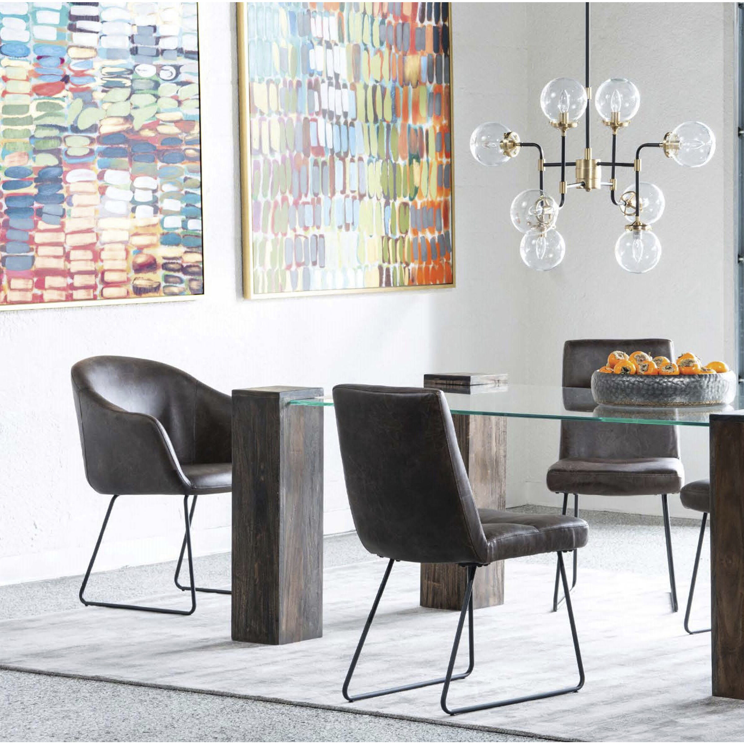 Ronan 8 Light 22 inch Gold and Black Chandelier Ceiling Light