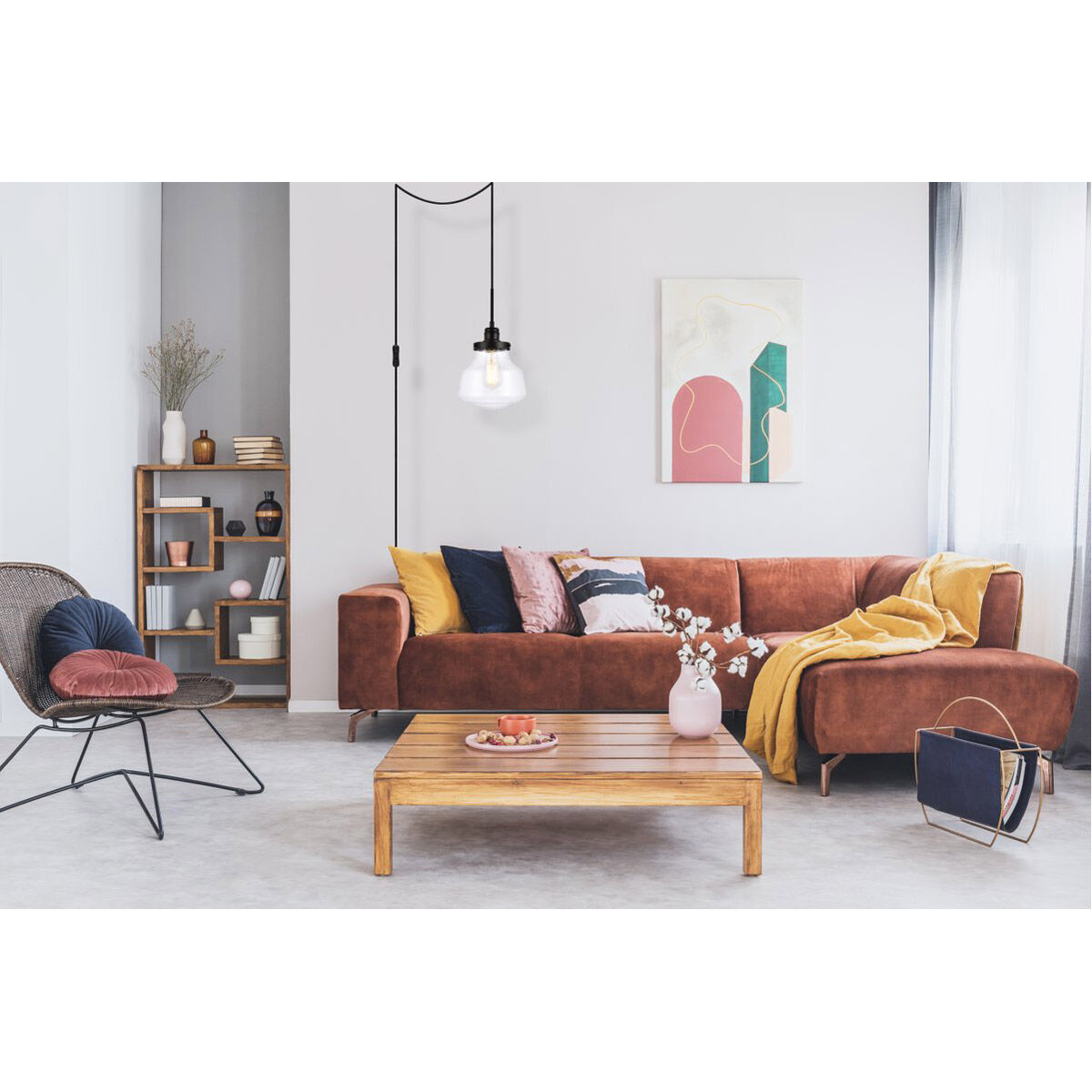 Lyle 1 Light 8 inch Black Pendant Ceiling Light