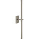 Kelly Wearstler Axis LED 4.5 inch Polished Nickel Linear Sconce Wall Light, Large