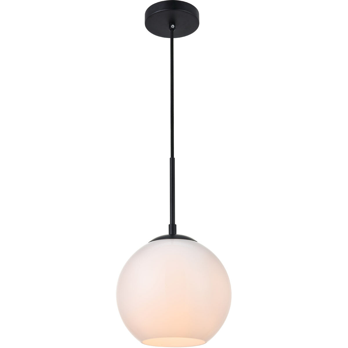 Huntington 1 Light 8 inch Black Pendant Ceiling Light