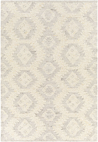 Bremen 120 X 96 inch Cream Rug in 8 x 10, Rectangle