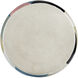 So Nouveau 12 inch Blue and Green and Black and Tan and Yellow Accent Table