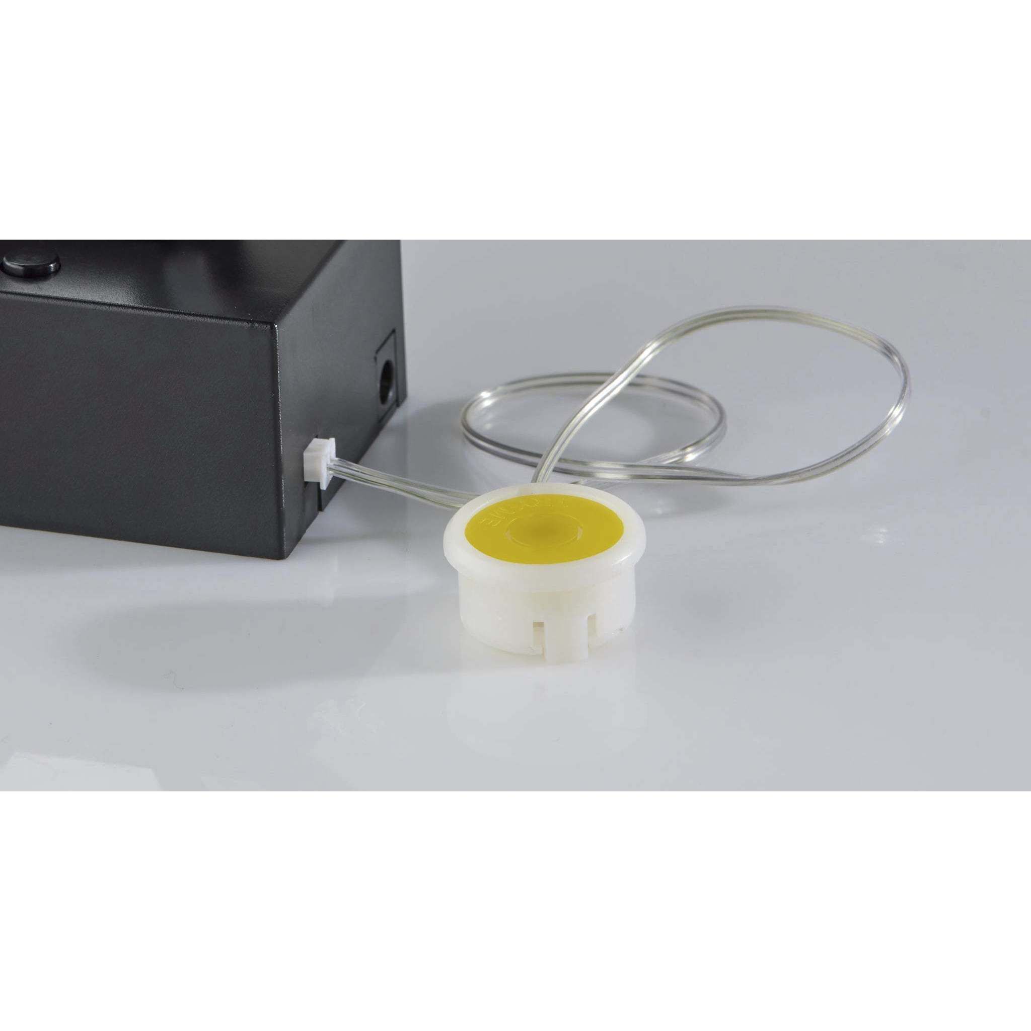 Infinity Neon 10 inch 1 watt Black Table/Wall Lamp Portable Light, Martini Glass, Simplee Adesso