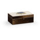 Wildwood 8 inch Brown/Cream/Natural Grey Agate Box, Small