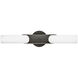 Grace LED 5 inch Textured Black Oxide Bath Light Wall Light