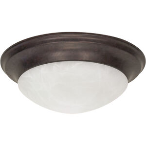 Brentwood 3 Light 17 inch Old Bronze Flush Mount Ceiling Light