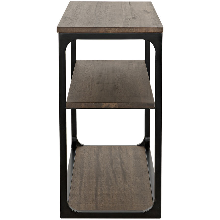 Novie 46 X 15.5 inch Matte Black Console, Small