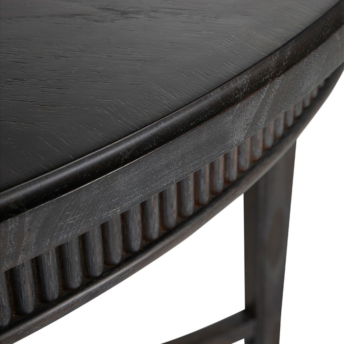 Whitlock 86 X 44 inch Cerused Forest Black Dining Table