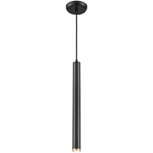 Baffin 1 Light 1.5 inch Multiple Finishes and Ebony Pendant Ceiling Light