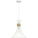 Lorin 1 Light 18 inch Satin White Pendant Ceiling Light