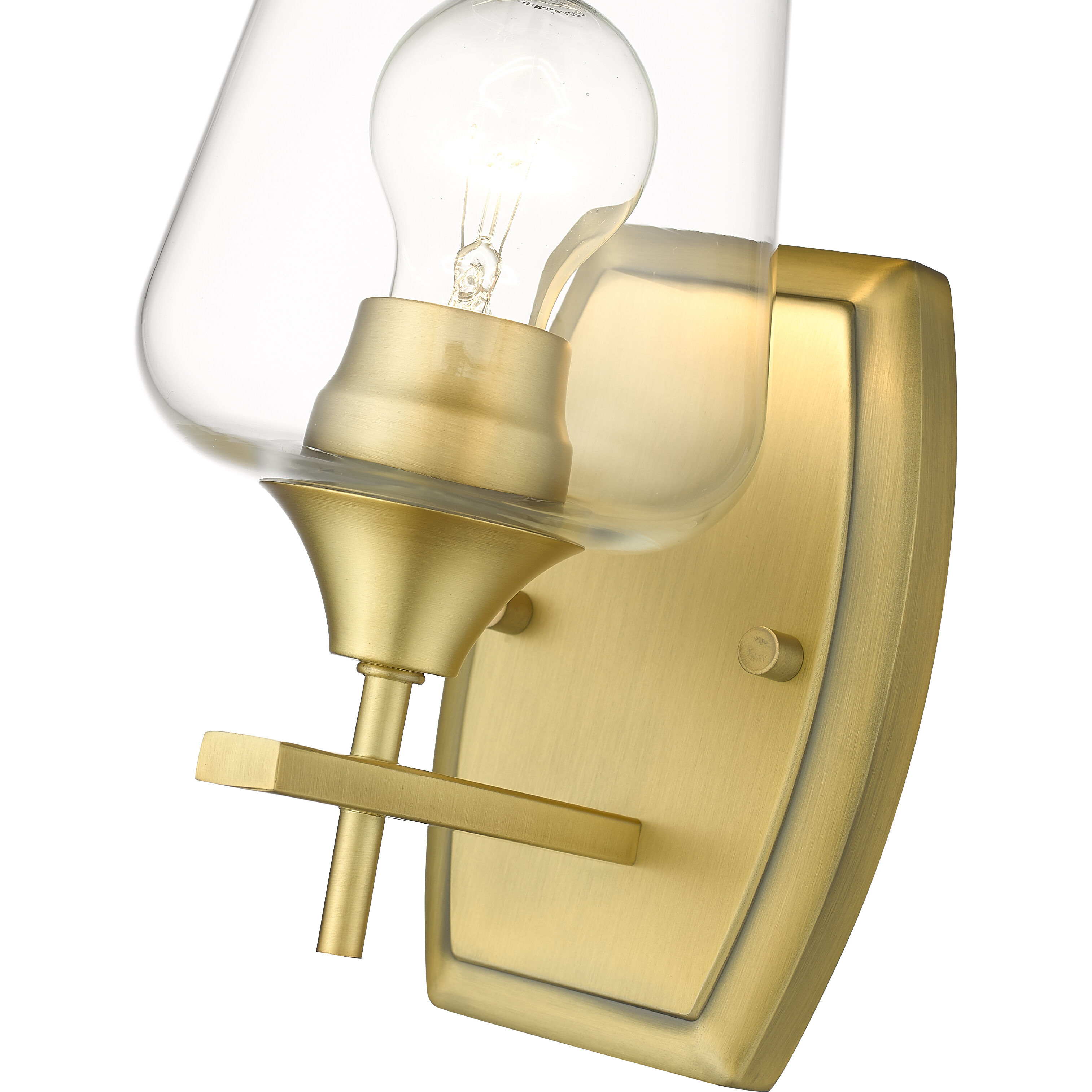 Joliet 1 Light 5 inch Olde Brass Wall Sconce Wall Light