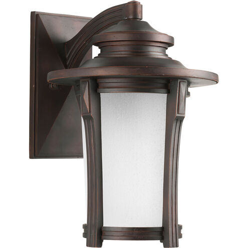 Pedigree 1 Light 17 inch Autumn Haze Outdoor Wall Lantern