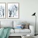 Naturals Collection Blue Framed Art