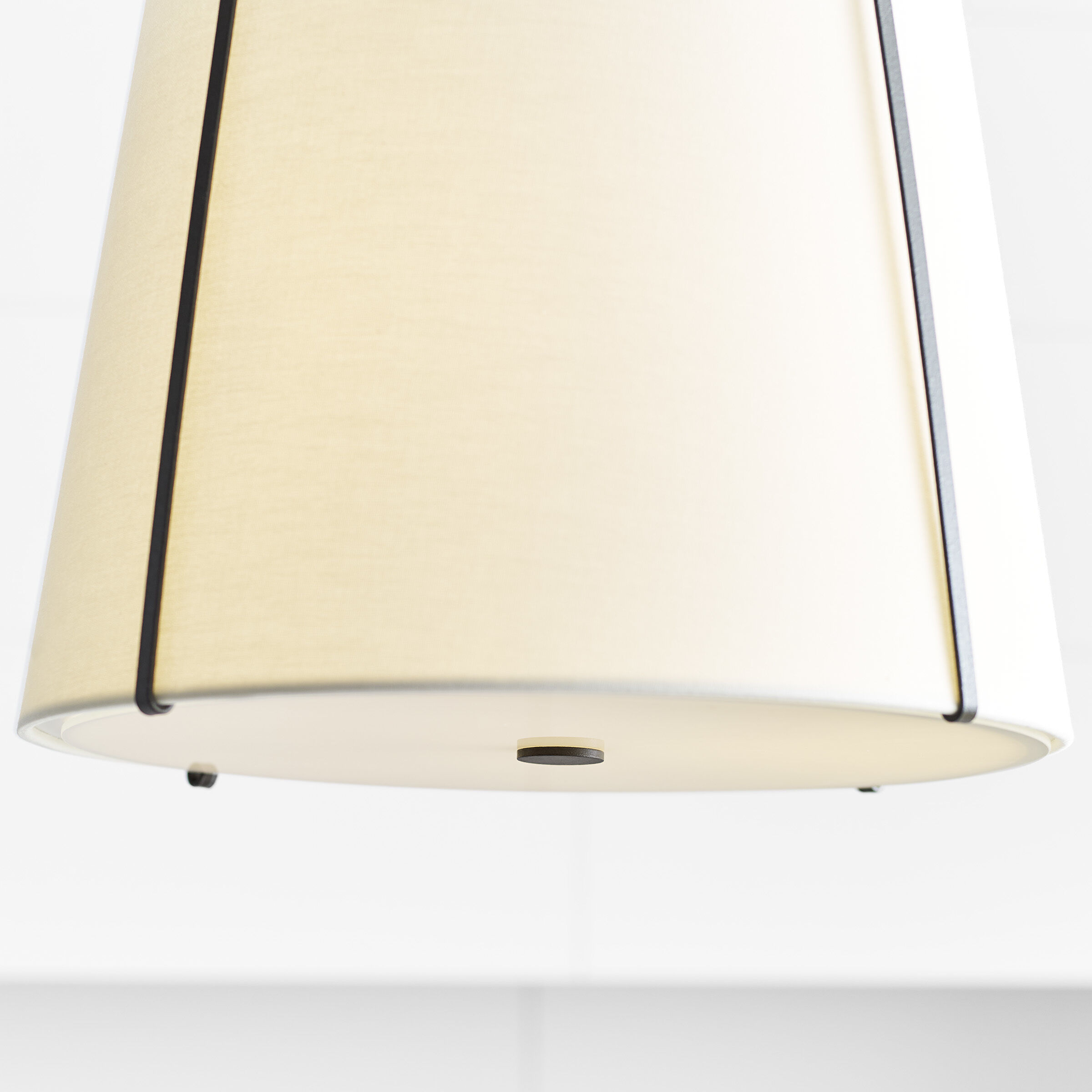 AH by Alexa Hampton Leander 3 Light Smith Steel Pendant Ceiling Light