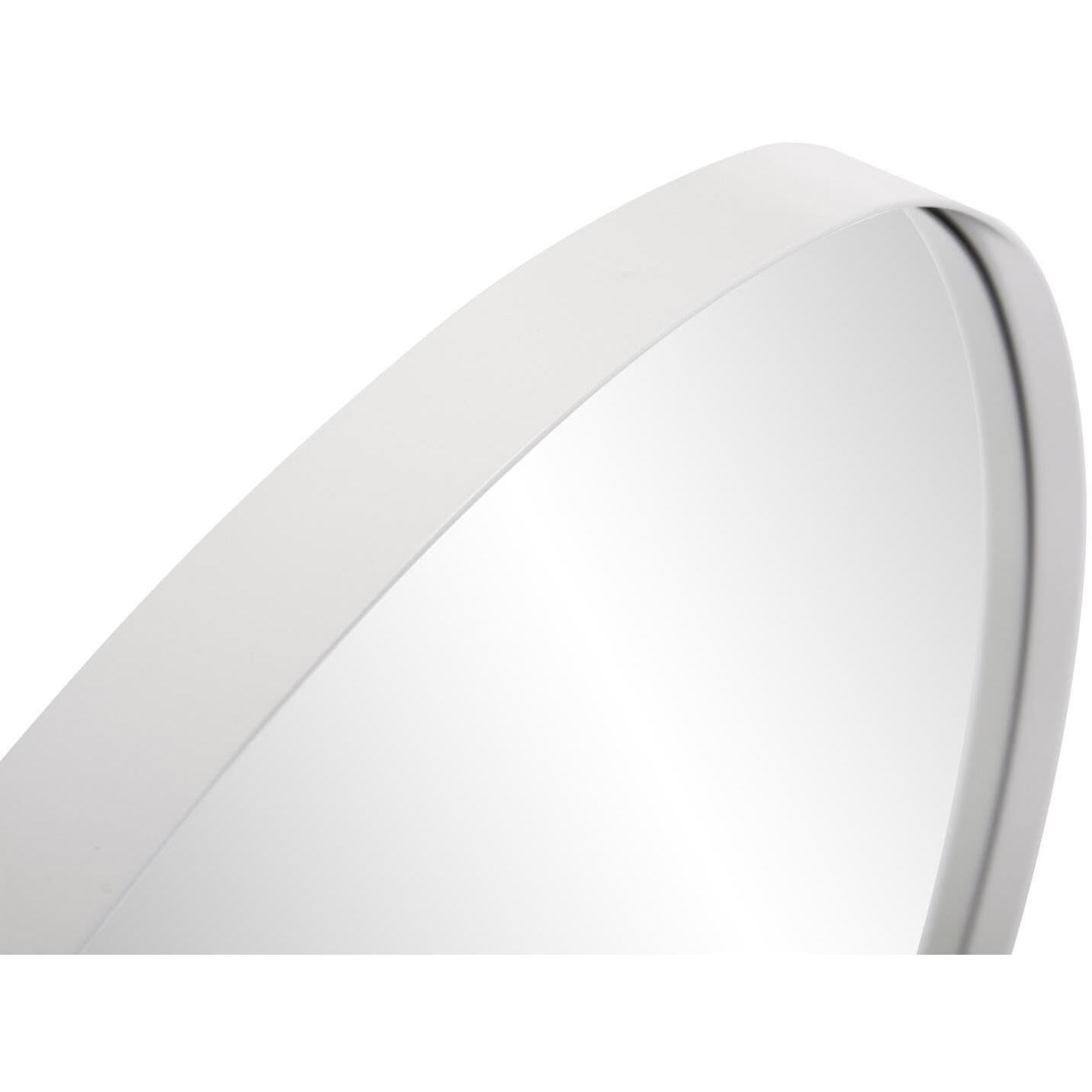 Klein 42 X 30 inch Matte White Mirror