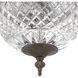 Radley 2 Light 8 inch English Bronze Flush Ceiling Light