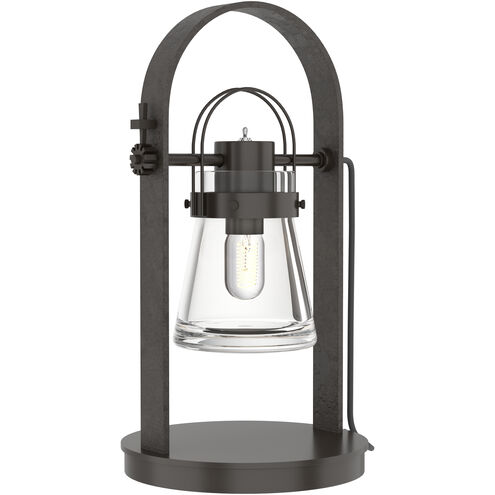 Erlenmeyer 19.4 inch 60 watt Oil Rubbed Bronze Table Lamp Portable Light