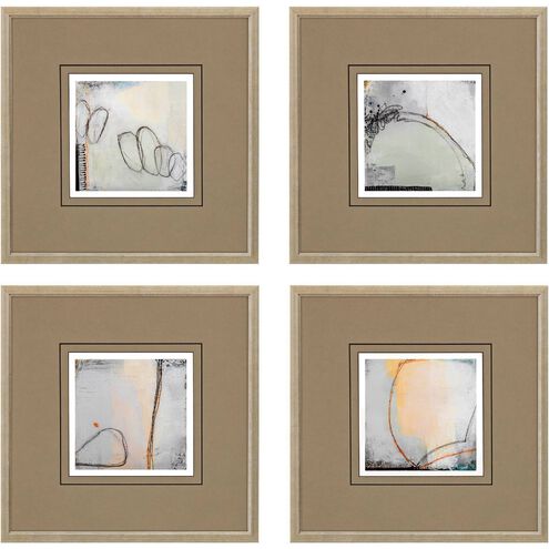 Abstract Collection Gray Framed Art