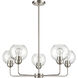 Astoria 5 Light 28 inch Brushed Nickel Chandelier Ceiling Light