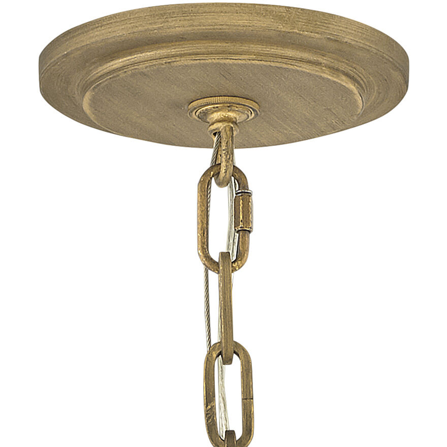 Dune LED 32 inch Burnished Gold Chandelier Ceiling Light